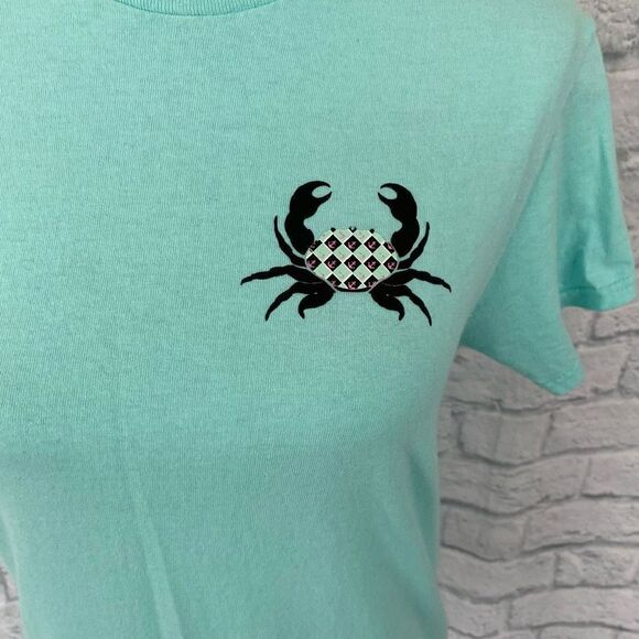 Myrtle Beach Delta women S graphic print Crewneck short sleeve t-shirt - Picture 2 of 9